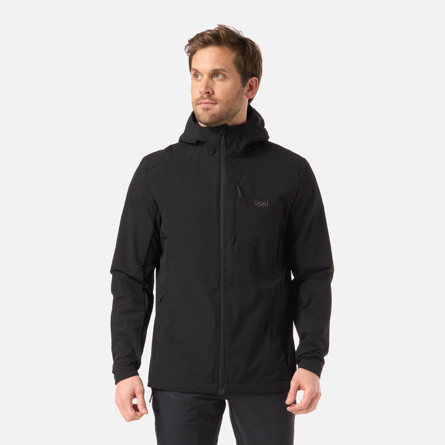 Chaqueta Hombre Wind-Trek Softshell Jacket Negro Lippi