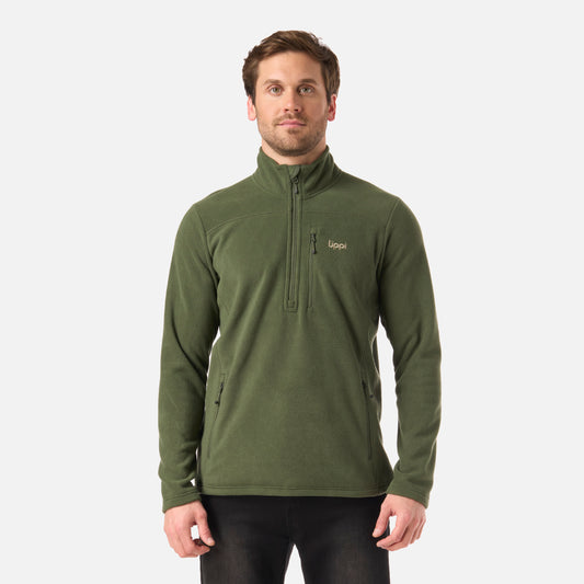 Polar Hombre Paicavi Therm-Pro 1/4 Zip Jacket Verde Musgo Lippi