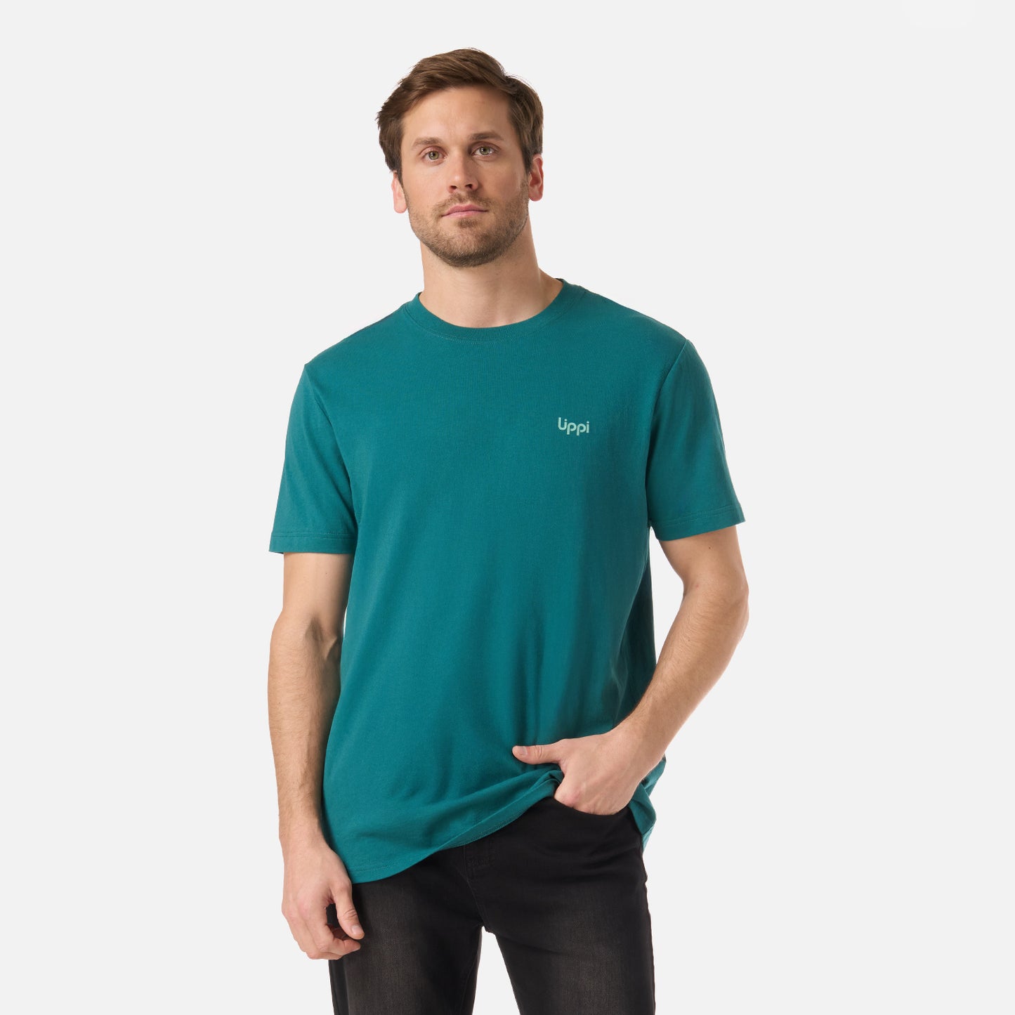 Polera Hombre Ulmo T-Shirt Petroleo Lippi