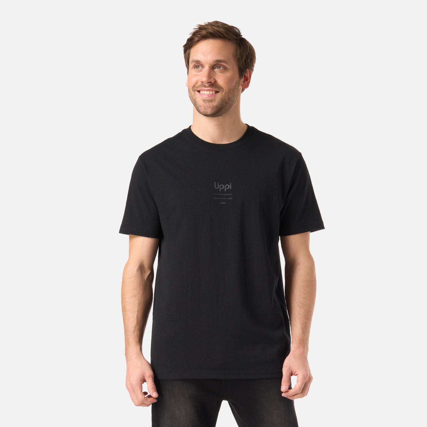 Polera Hombre Adventure Page T-Shirt Negro Lippi