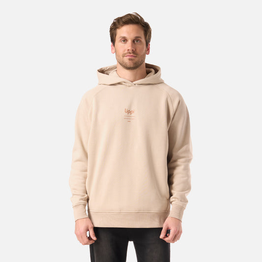 Polerón Hombre Ulmo Hoody Sweatshirt Beige Lippi