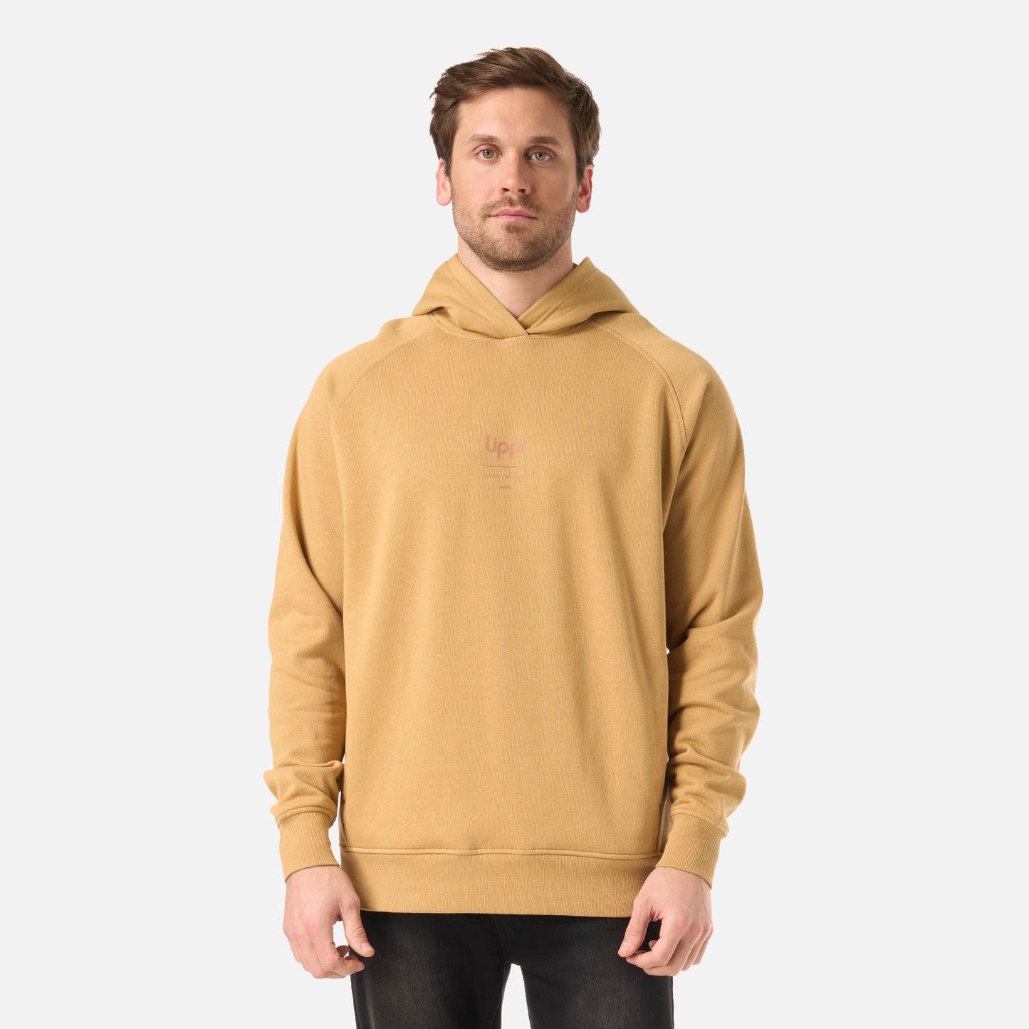 Polerón Hombre Ulmo Light Hoody Sweatshirt Mostaza Lippi