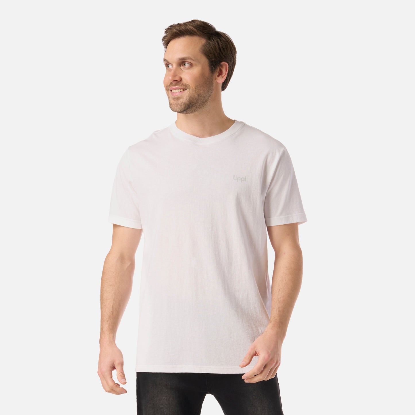 Polera Hombre Mountain Vibes T-Shirt Blanco Lippi