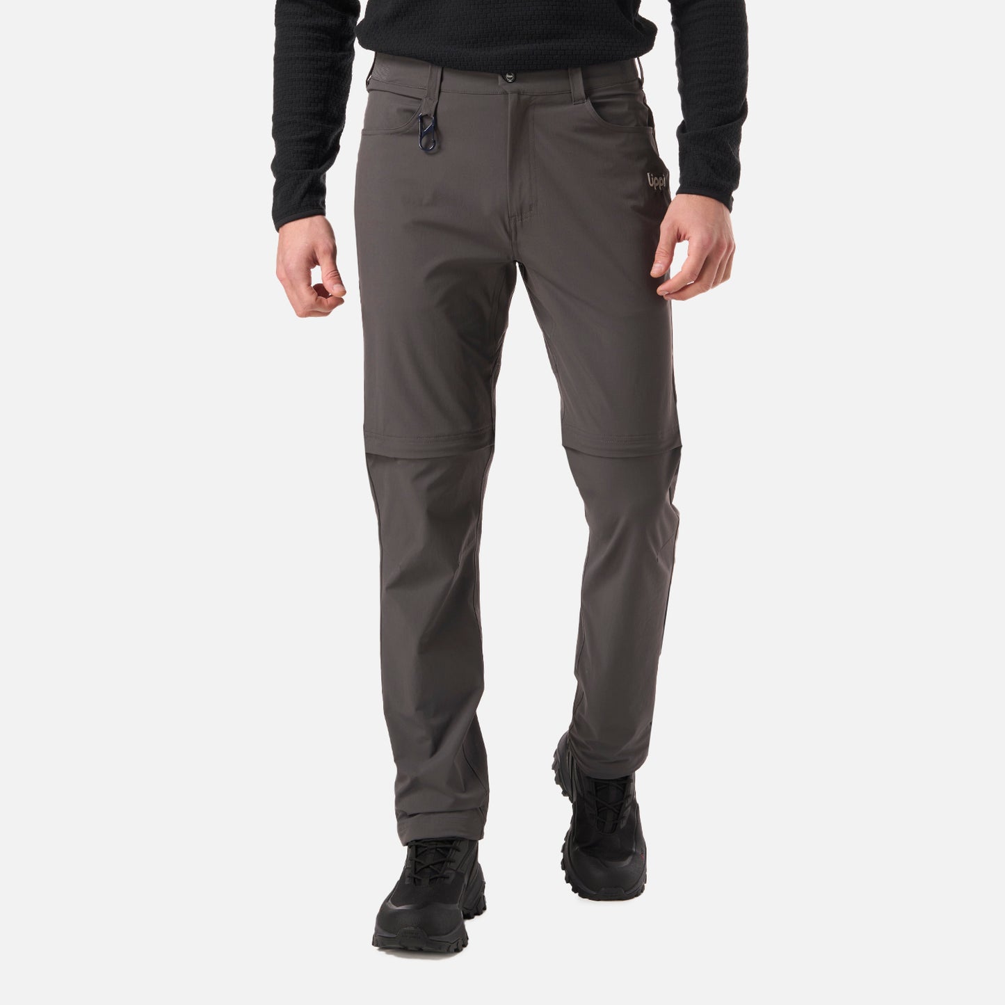Pantalón Hombre Lennox Q-Dry Mix-2 Pants Gris Medio Lippi