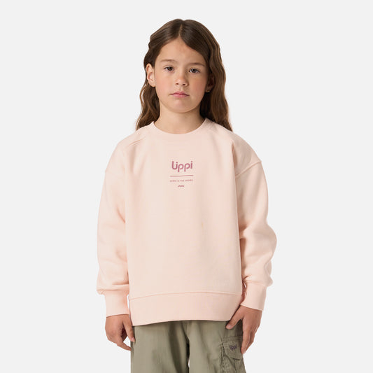 Polerón Niña Insigne Sweatshirt Oversize Damasco Lippi
