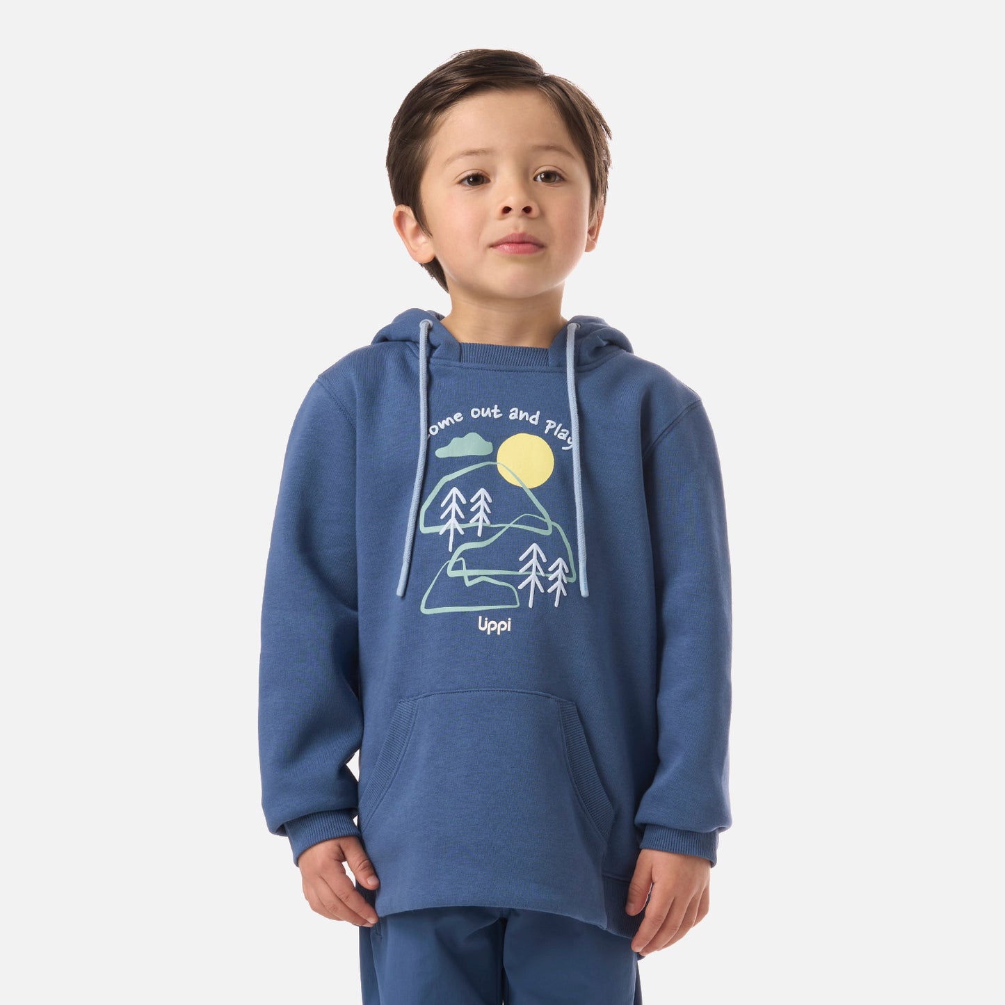 Polerón Niño Insigne Hoody Sweatshirt Azul oscuro Lippi