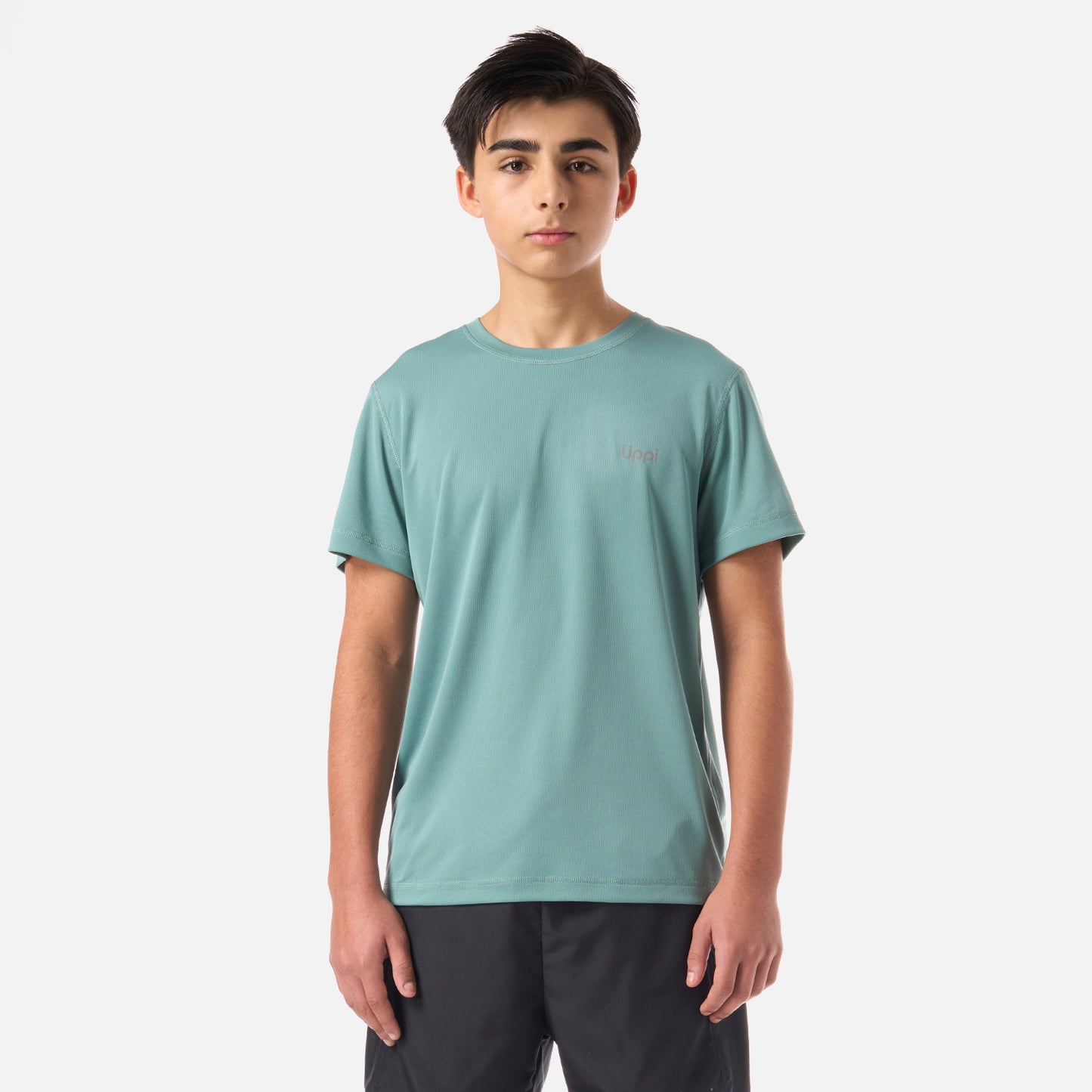 Polera Teen Boy Core Q-Dry T-Shirt Turquesa Lippi
