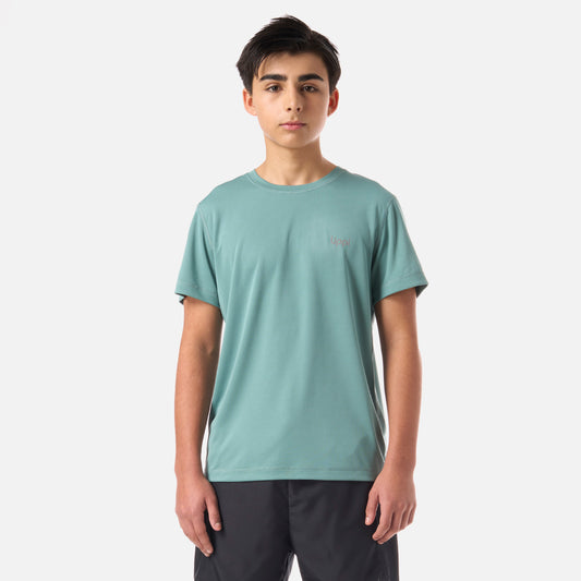 Polera Teen Boy Core Q-Dry T-Shirt Turquesa Lippi