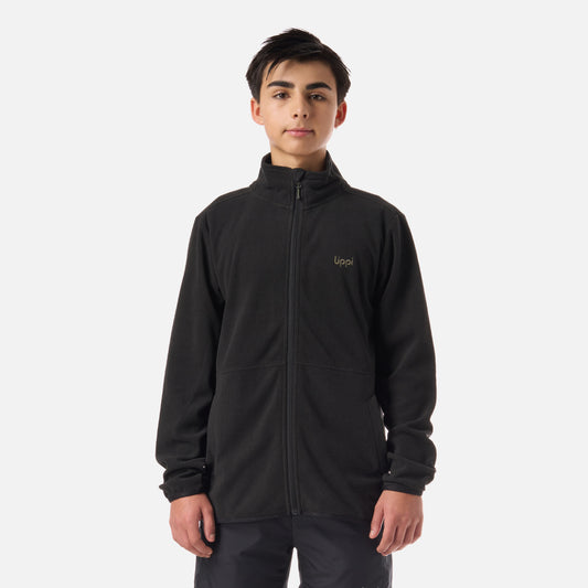 Polar Teen Boy Stripes Nano-F Full Zip Negro Lippi