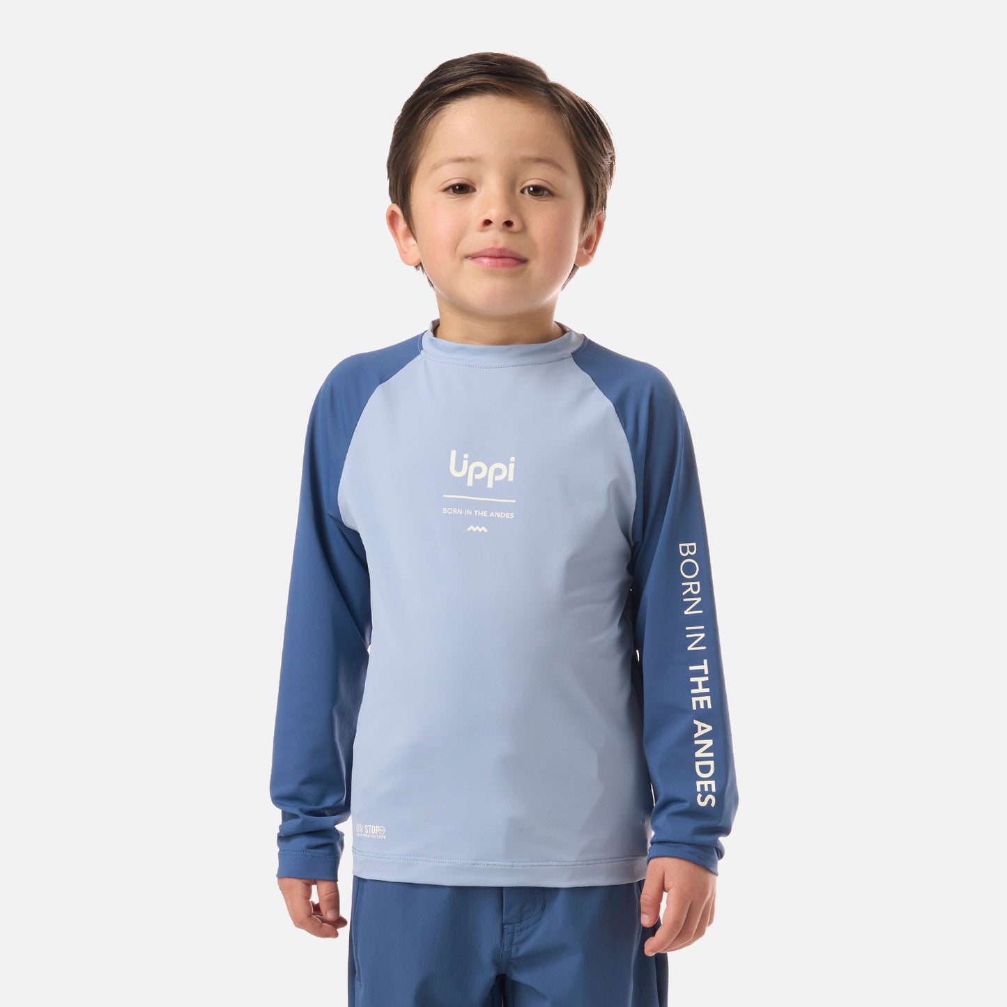 Polera Niño Sun Pro T-Shirt Azul oscuro Lippi