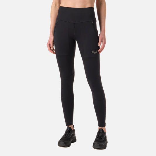 Calza Mujer PureTrek Q-Dry Leggings Negro Lippi