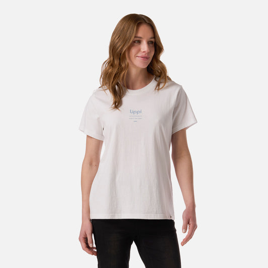 Polera Mujer Ulmo Mid Point T-Shirt Blanco Lippi