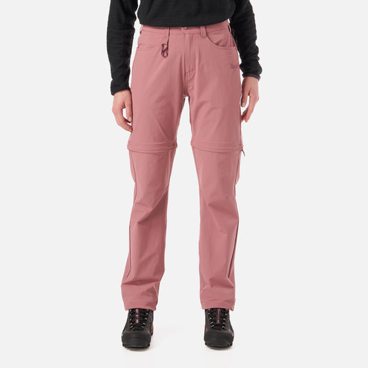 Pantalón Mujer Lennox Q-Dry Mix-2 Pants Rosa Oscuro Lippi