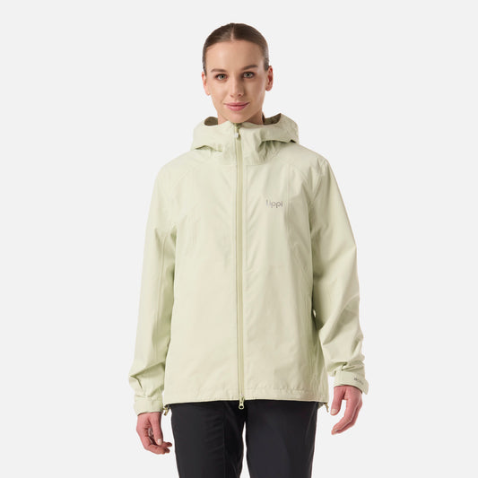 Chaqueta Mujer Shield B-Dry Hoody Jacket Verde Claro Lippi