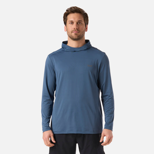 Polera Hombre Sun Protection T-Shirt Azul Oscuro Lippi