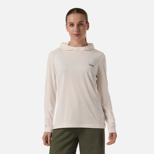 Polera Mujer Sun Protection T-Shirt Blanco Lippi