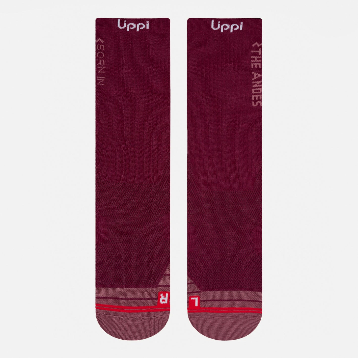 Calcetines Mujer Trekking Light Socks Frambuesa Lippi