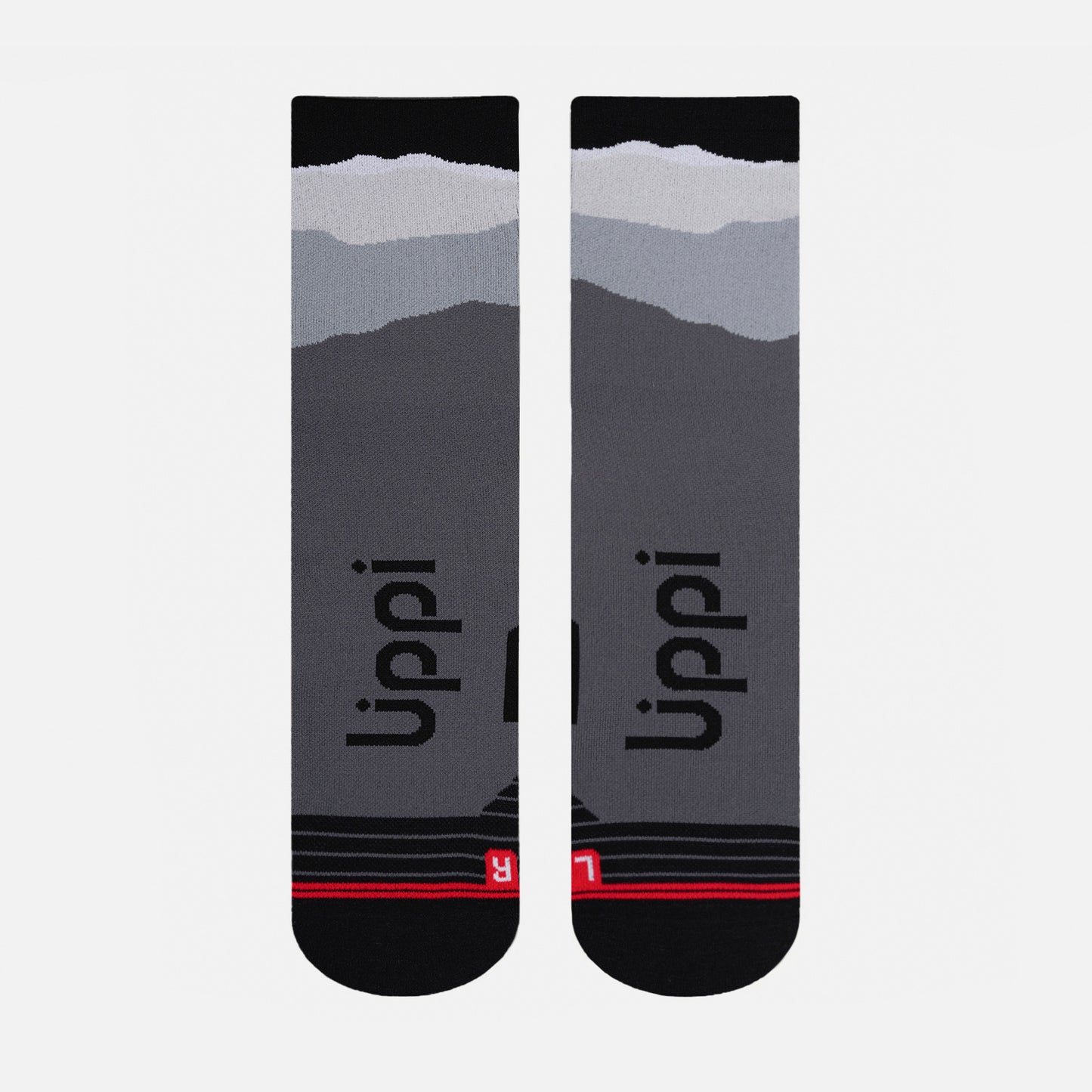 Calcetín Hombre Andes Run Socks Mid Negro Lippi