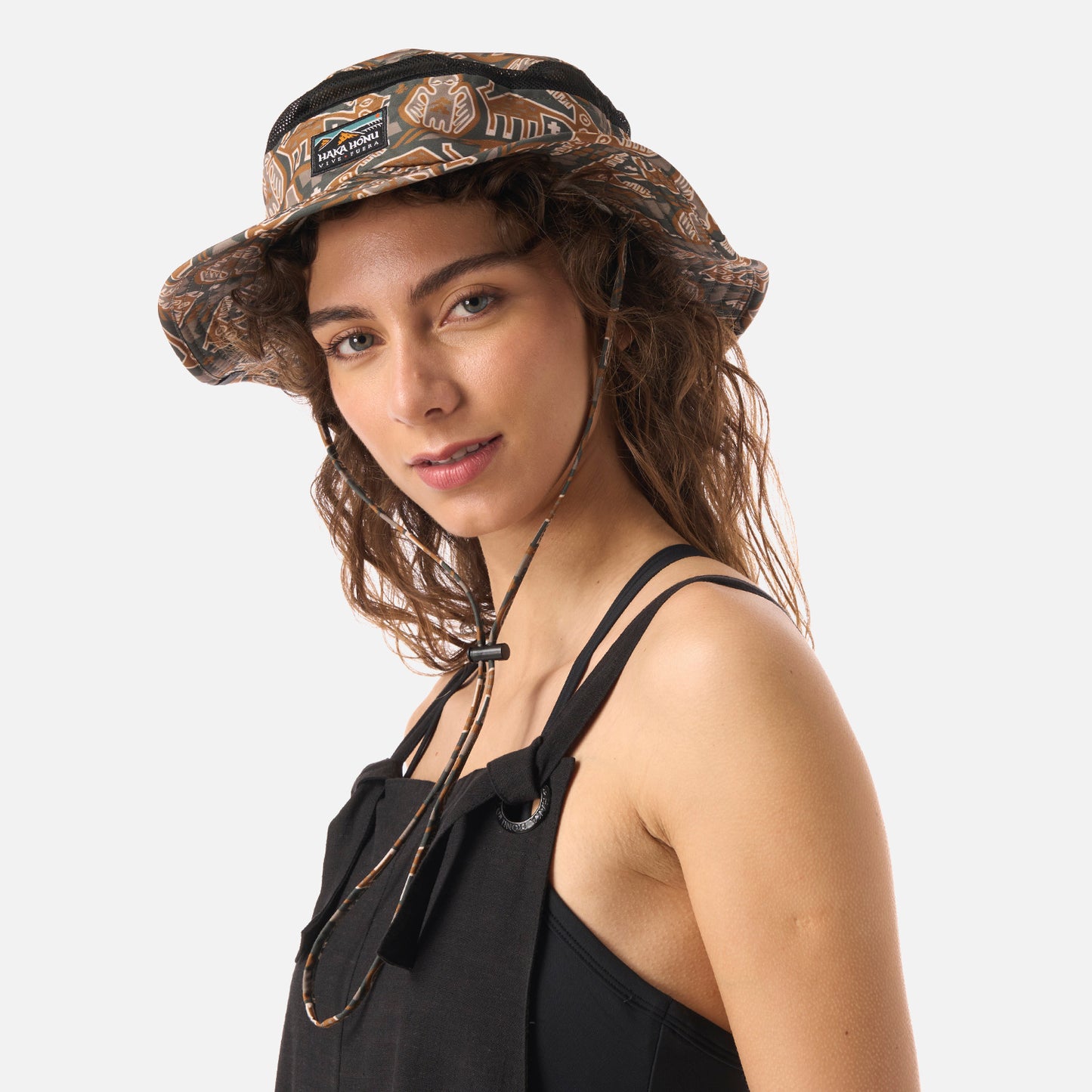 Sombrero Unisex Pensador Print Verde Oliva Haka Honu