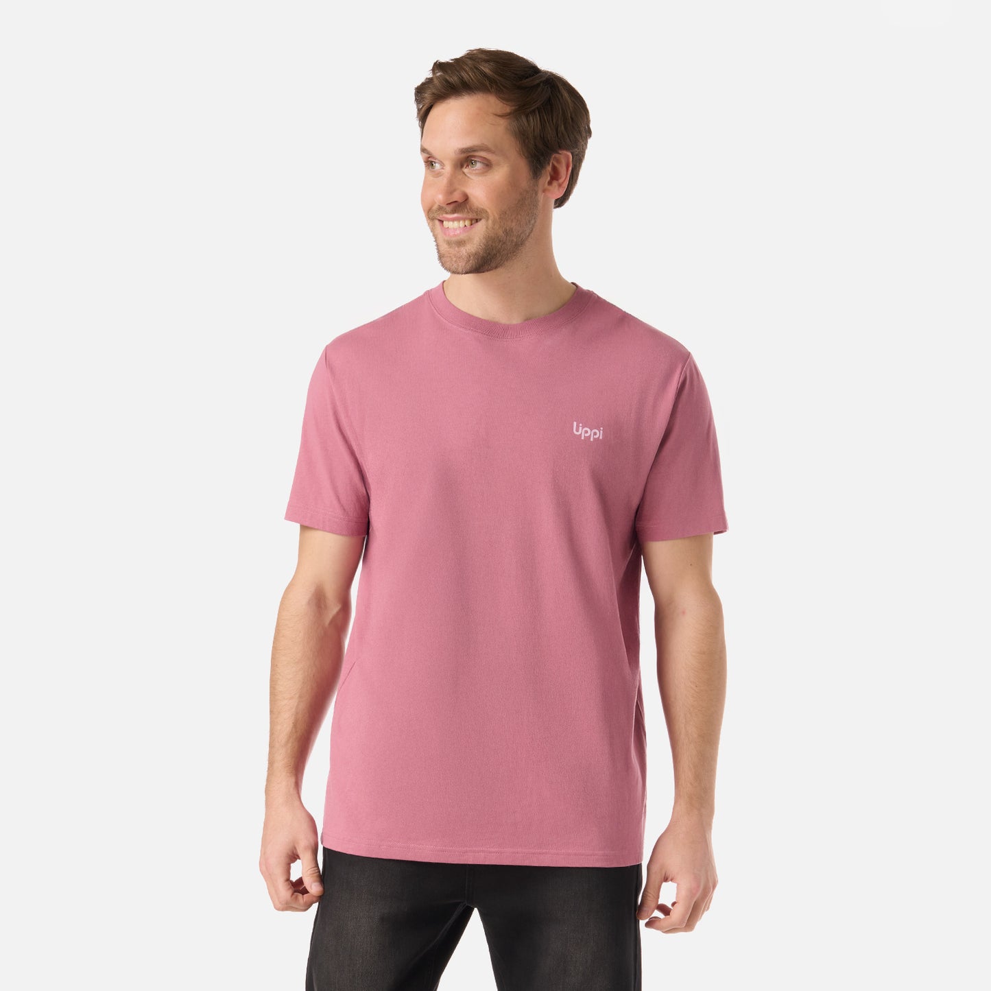 Polera Hombre Ulmo T-Shirt Rosa Oscuro Lippi