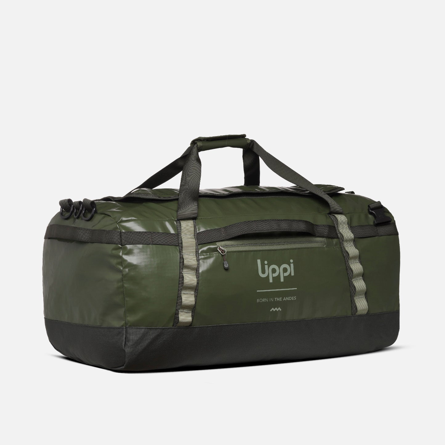 Bolso Venture Duffle 70L Verde Militar Lippi