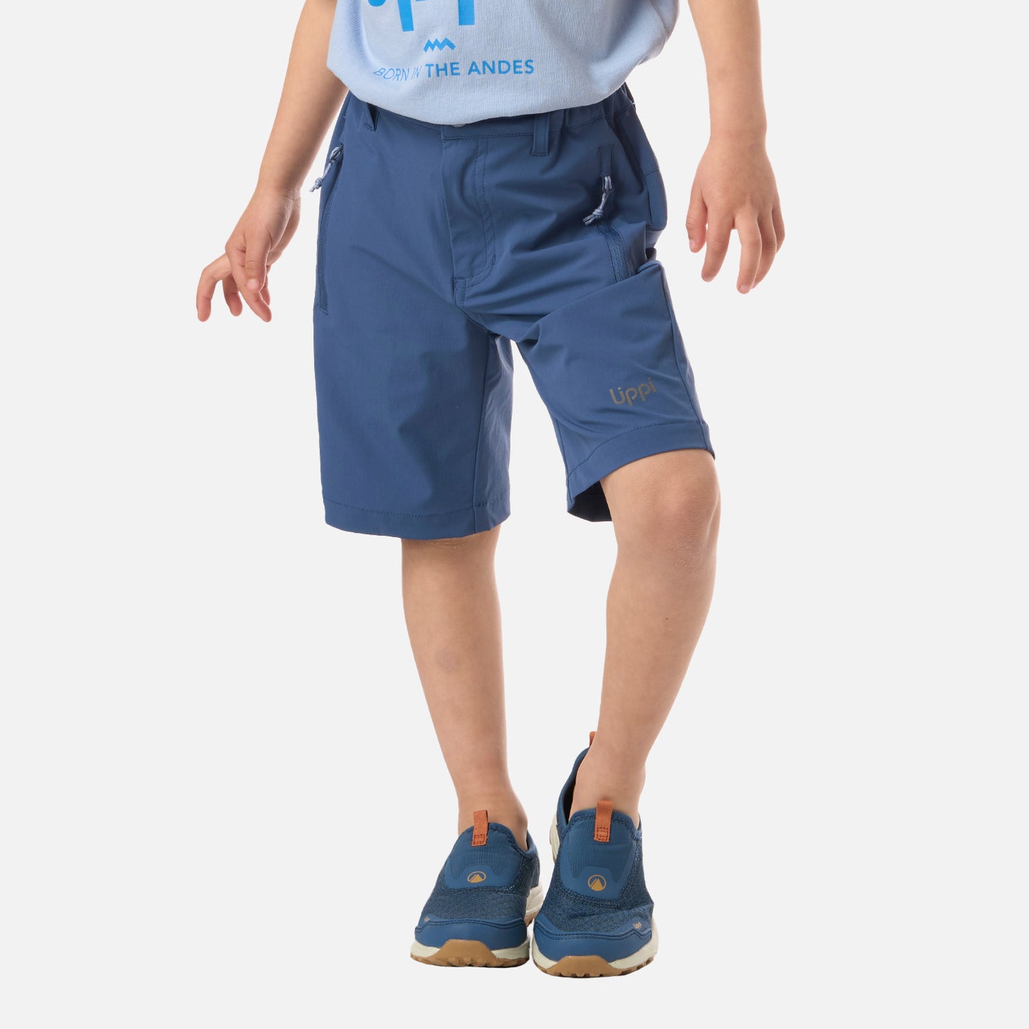 Short Niño Lennox Q-Dry Shorts Azul oscuro Lippi