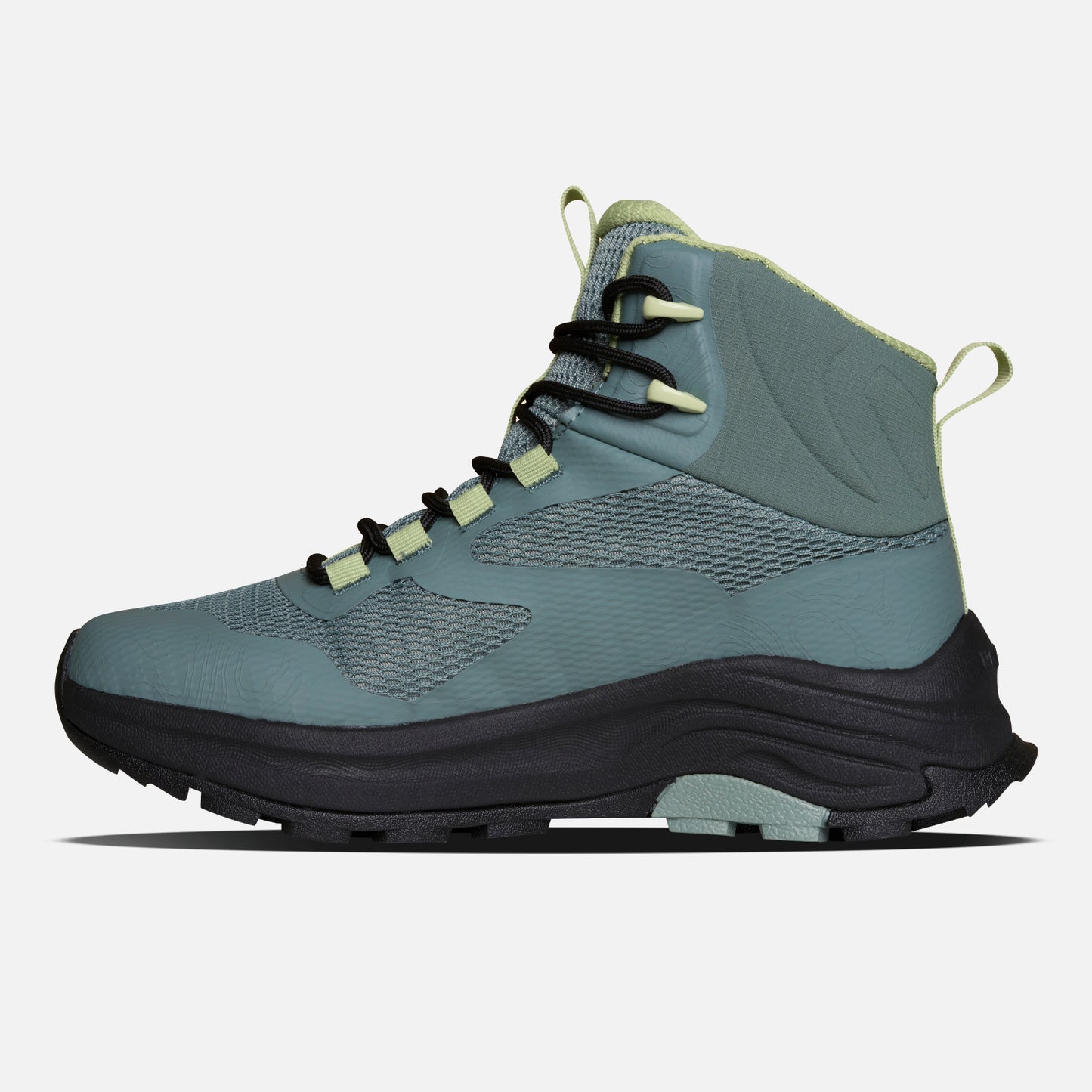Zapatilla Mujer Huillin Alto Jade/Menta Haka Honu