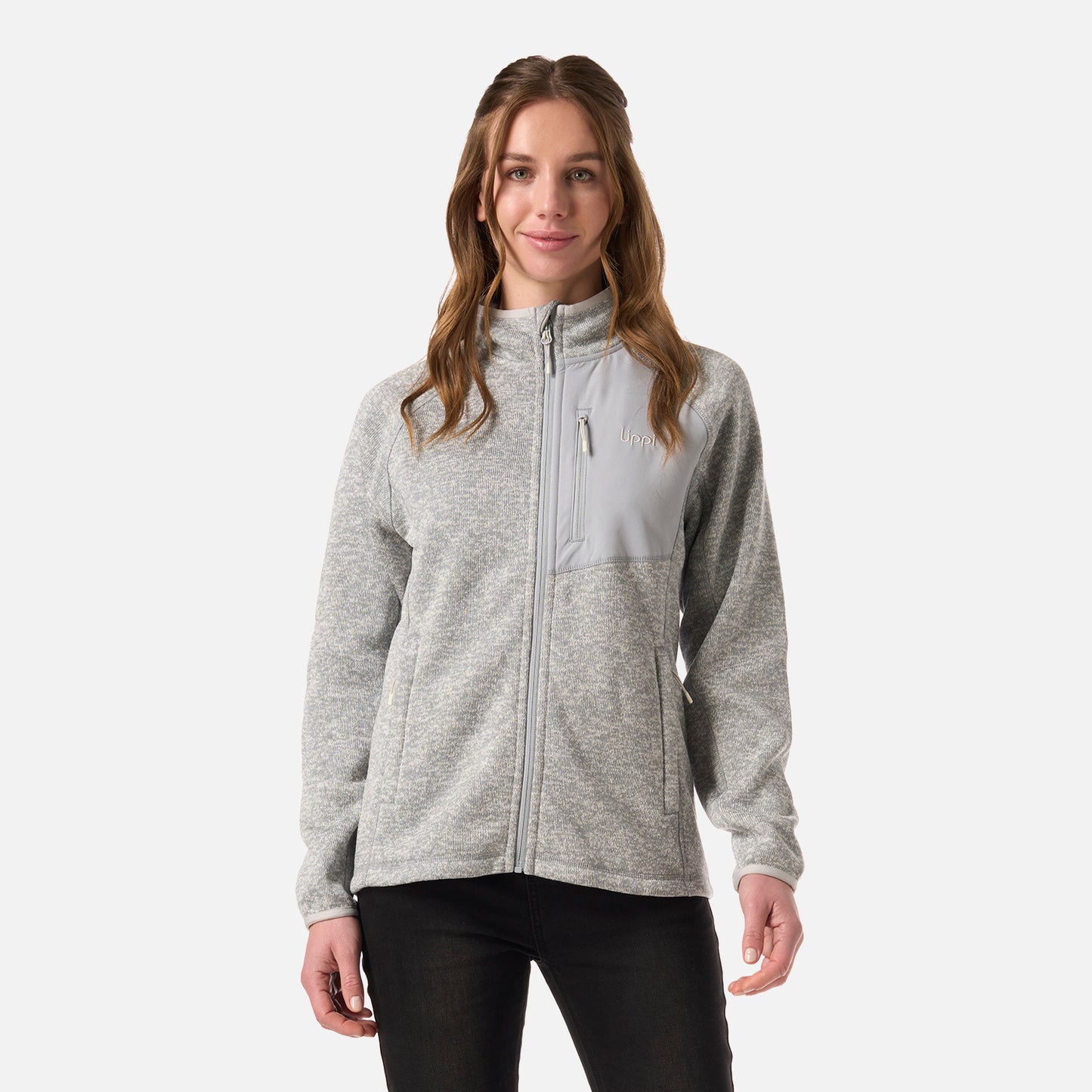Polar Mujer Coronado Therm-Pro Jacket Gris Melange Lippi