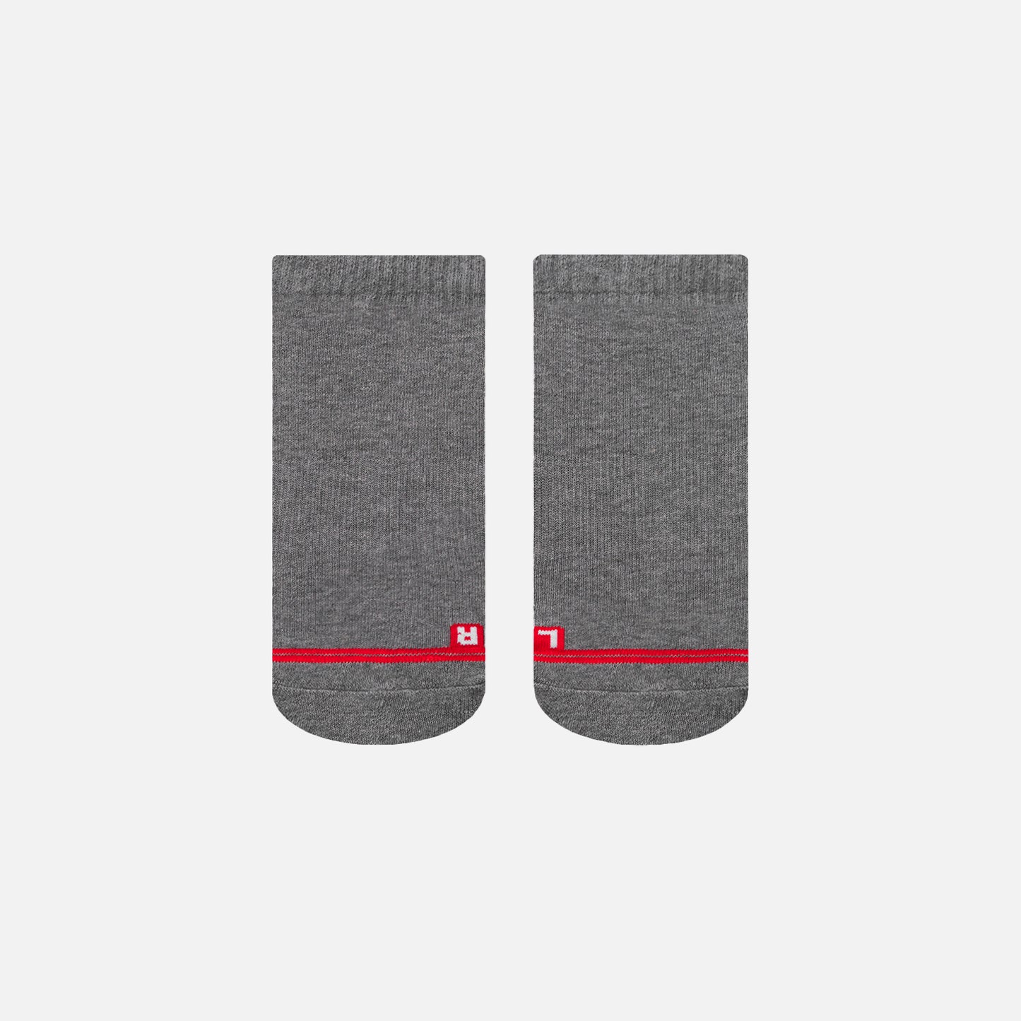 Calcetín Unisex Logo Lippi Pack No Show Gris Lippi