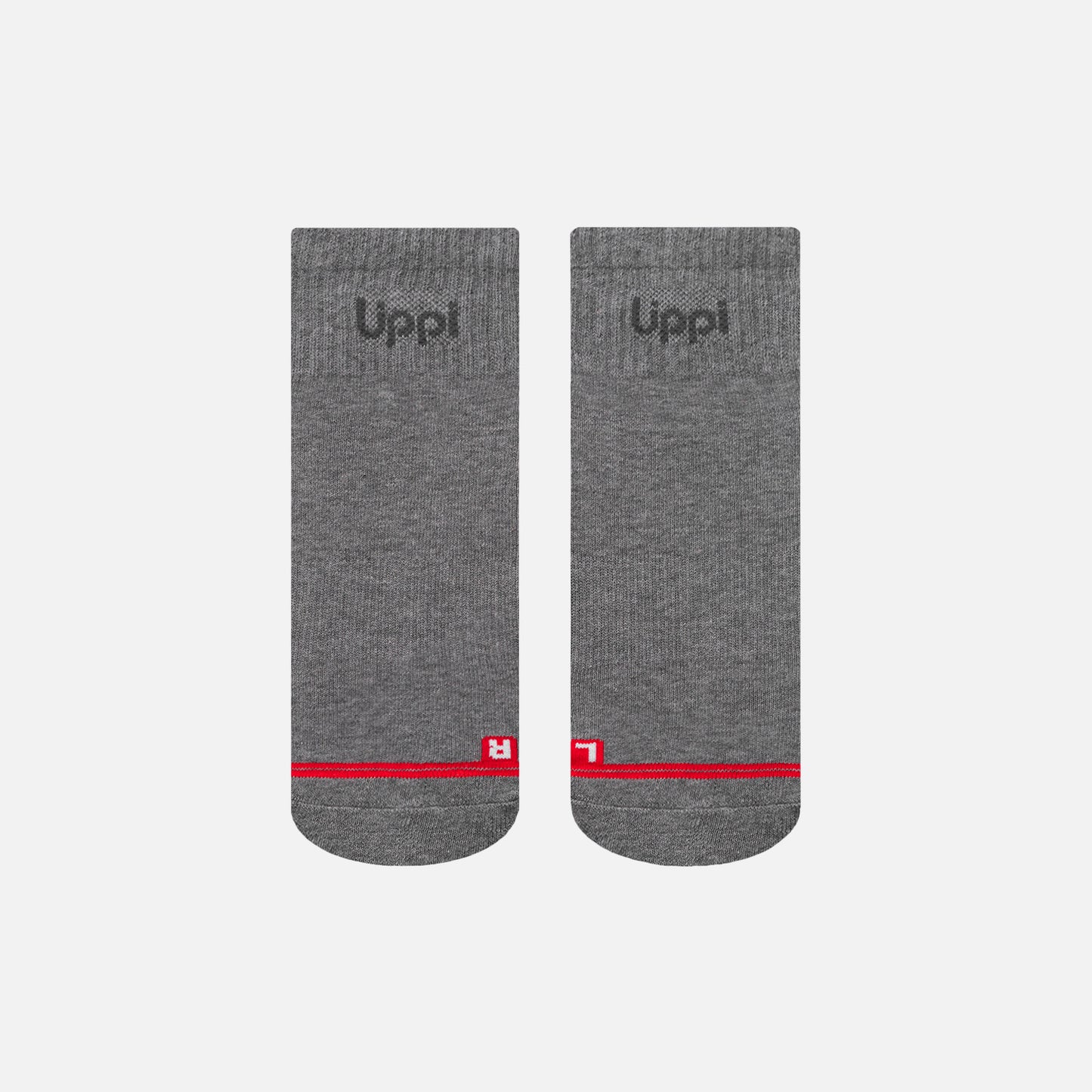 Calcetines Logo Lippi Pack Short Gris Lippi