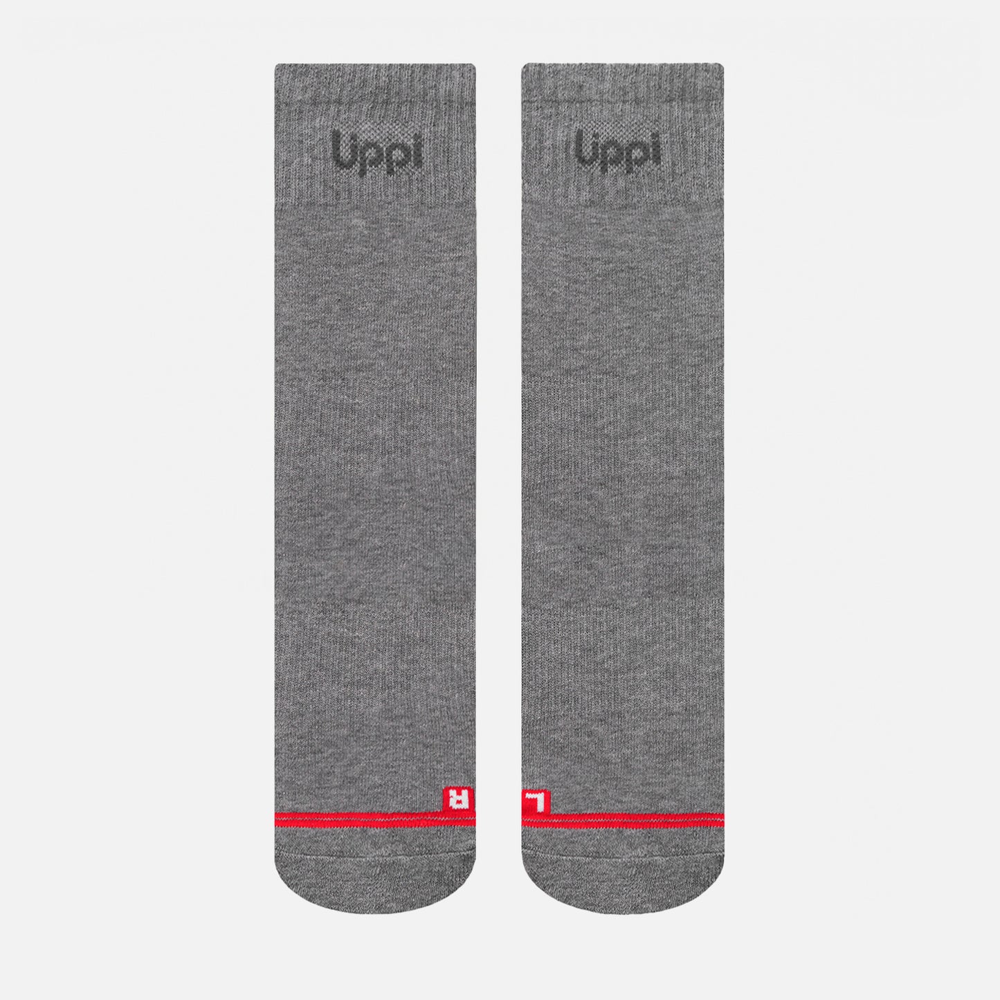 Calcetín Unisex Logo Lippi Pack Mid Gris  Lippi