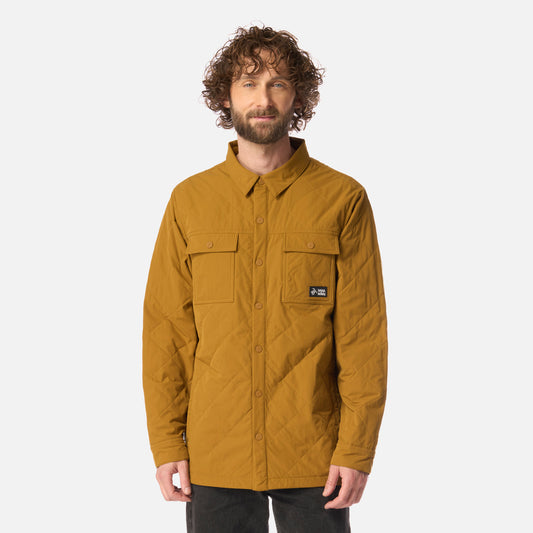 Camisa Hombre Fogata Mostaza Oscuro Haka Honu