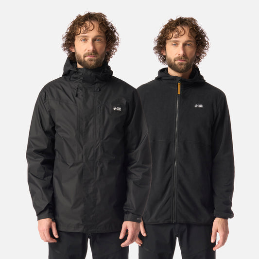 Chaqueta Hombre Corteza Negro Haka Honu