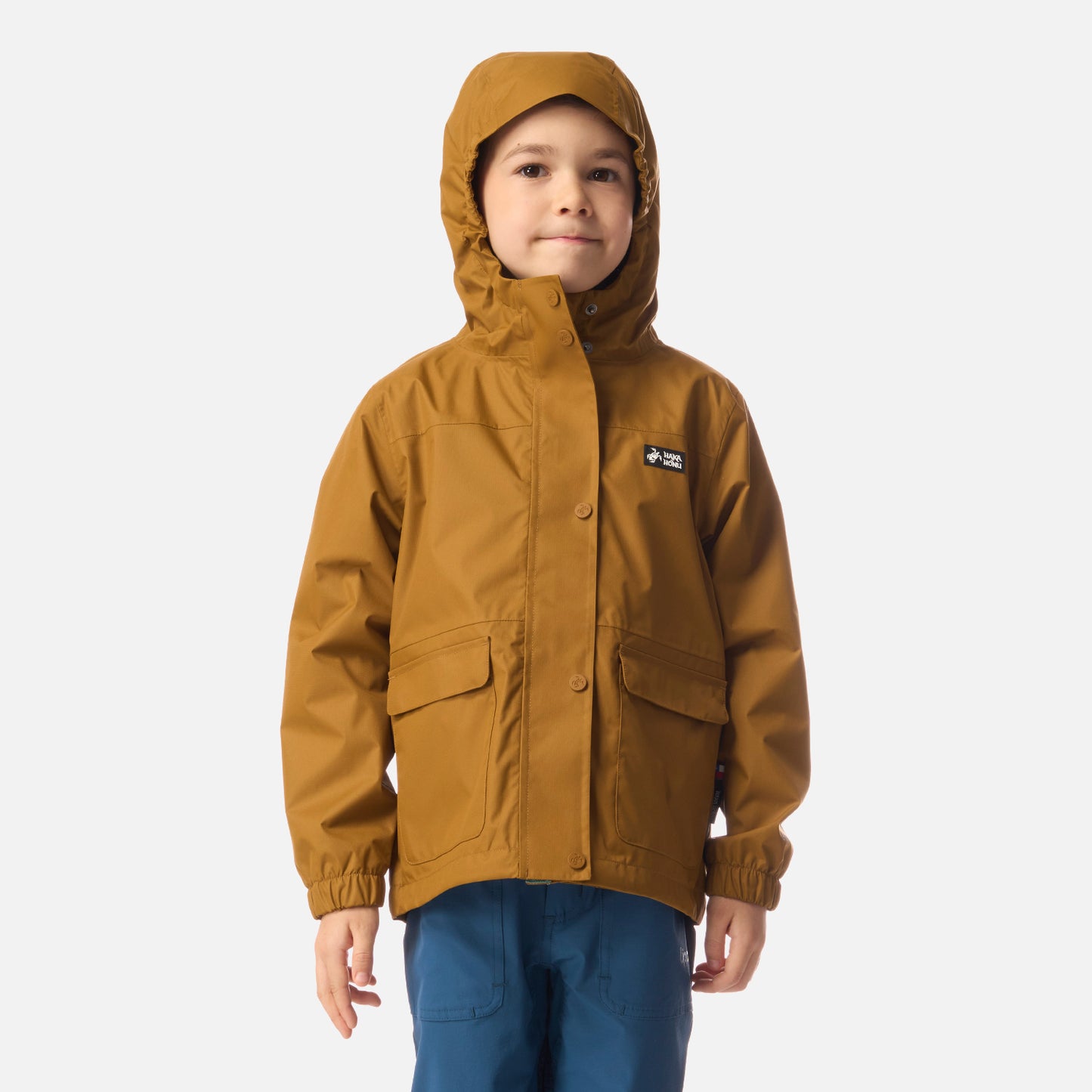 Chaqueta Niño Mini Kauai Mostaza Oscuro Haka Honu