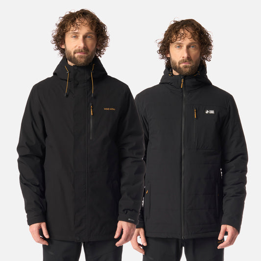 Chaqueta Hombre Perro Guapo Pro Negro Haka Honu