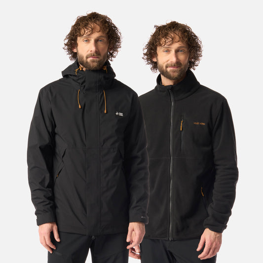 Chaqueta Hombre Escarcha Negro Haka Honu