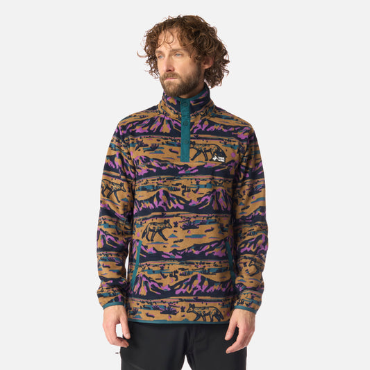 Polar Hombre Tokerau Print Café Claro Haka Honu