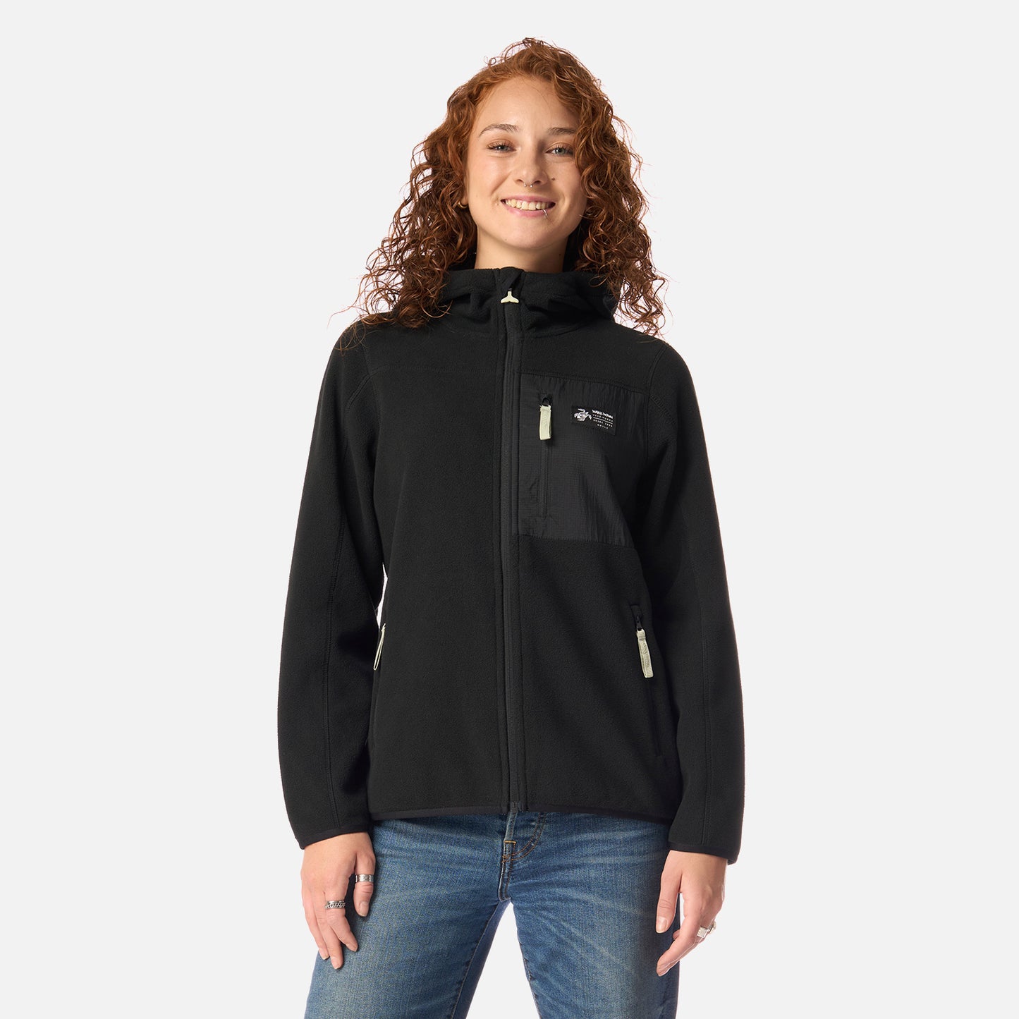 Polar Mujer Leñera Negro Haka Honu