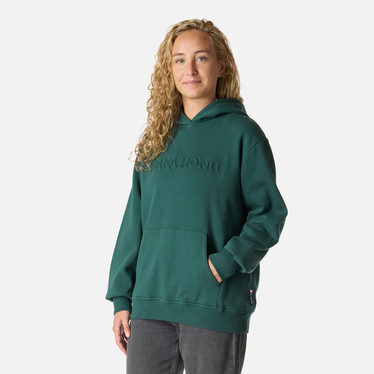 Polerón Mujer Motomami Hoody Esmeralda Haka Honu