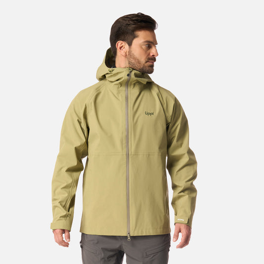 Chaqueta Hombre Alpine B-Dry Hoody Jacket Verde Lippi
