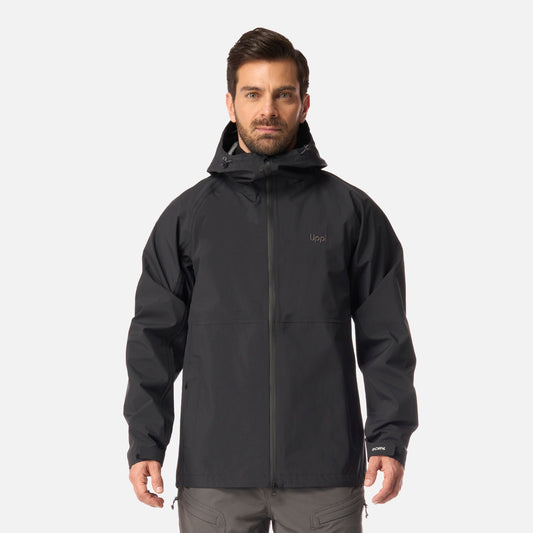 Chaqueta Hombre Alpine B-Dry Hoody Jacket Negro Lippi