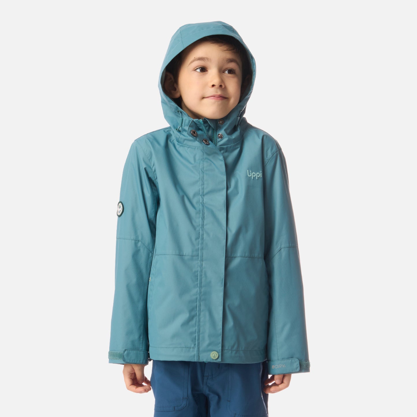 Chaqueta Niño Blizzard B-Dry Hoody Jacket Petroleo Claro Lippi