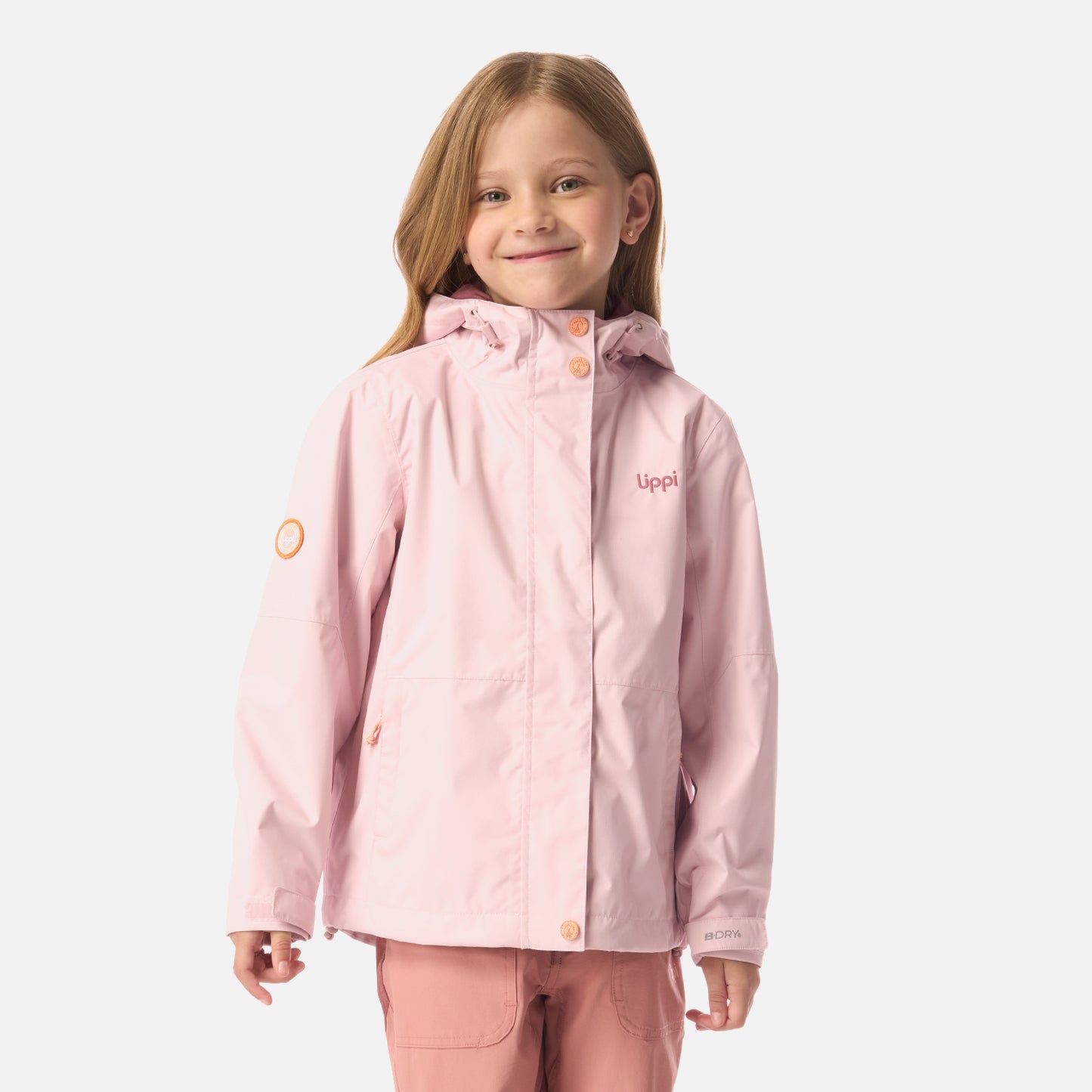 Chaqueta Niña Blizzard B-Dry Hoody Jacket Rosa Claro Lippi