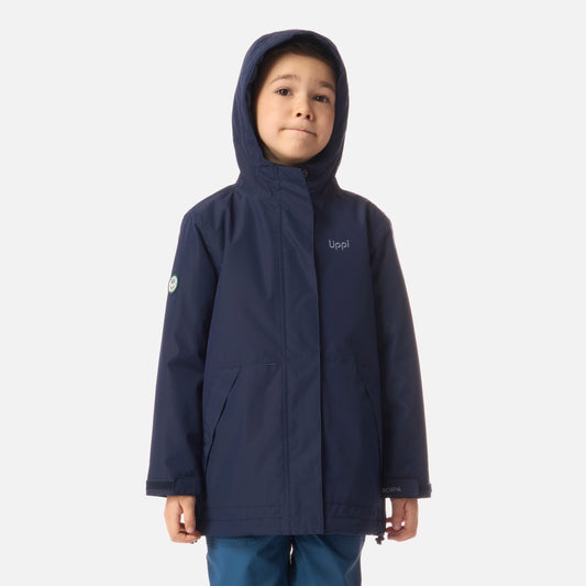 Chaqueta Niño Cold Place B-Dry Hoody Jacket Azul Marino Lippi