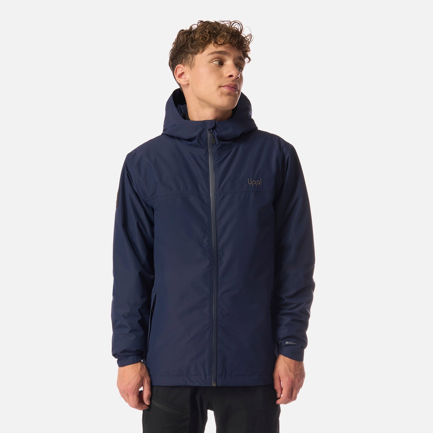 Chaqueta Teen Boy Cold Place B-Dry Hoody Jacket Azul Marino Lippi