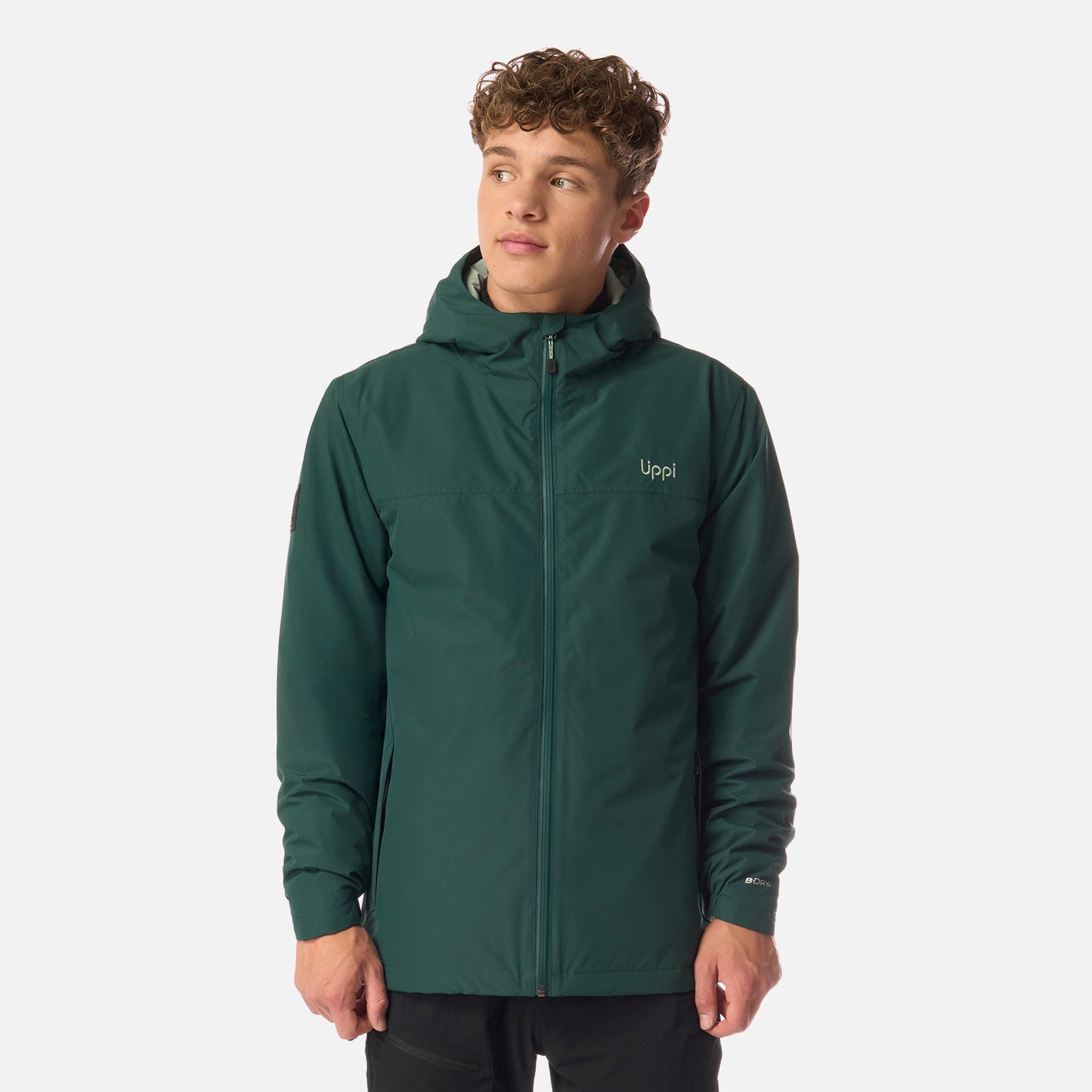 Chaqueta Teen Boy Cold Place B-Dry Hoody Jacket Petroleo Lippi