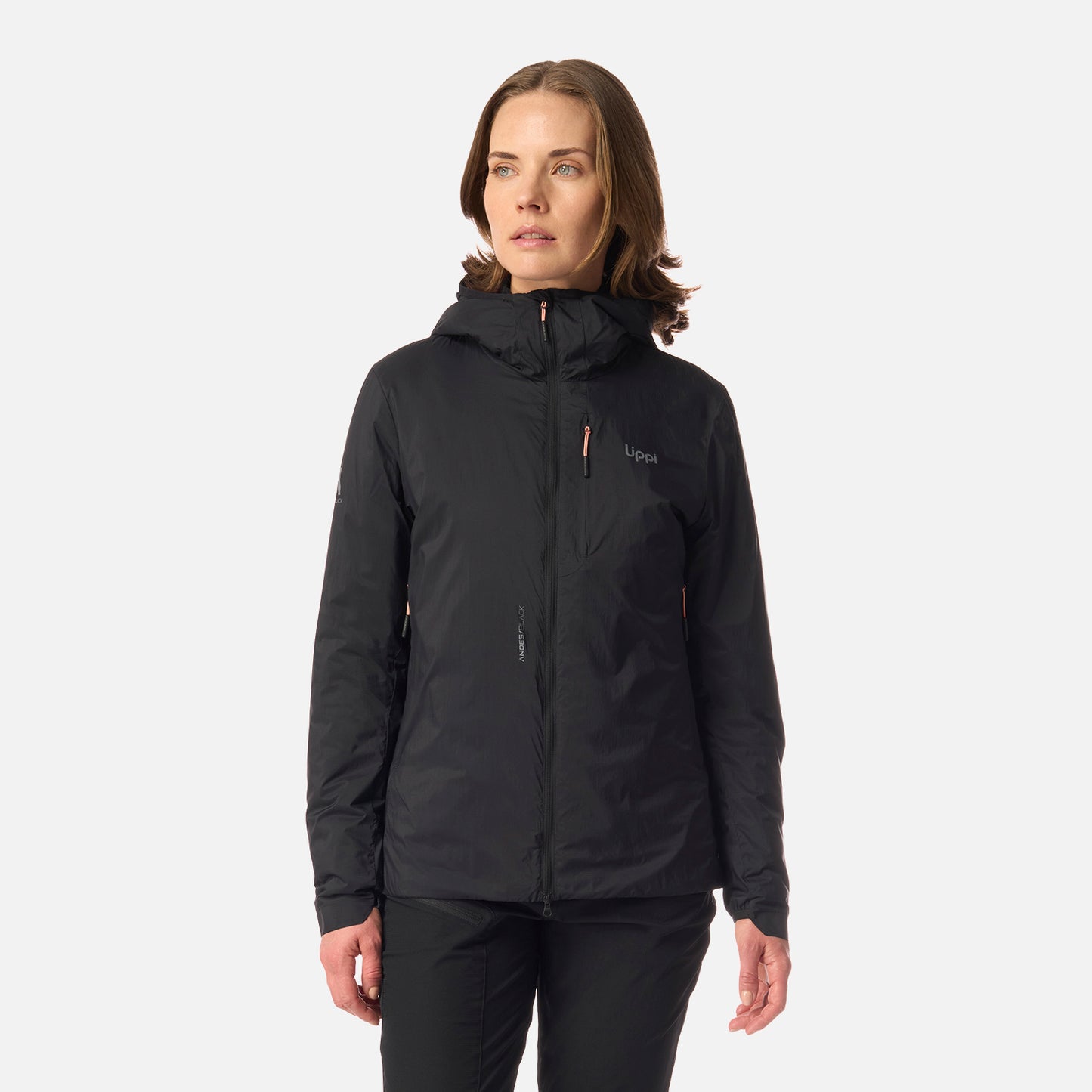 Chaqueta Mujer Spry Steam-Pro Hoody Jacket Negro Lippi