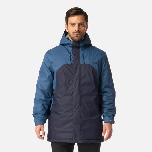 Chaqueta Hombre Gunther B-Dry Hoody Jacket Azul Oscuro Lippi