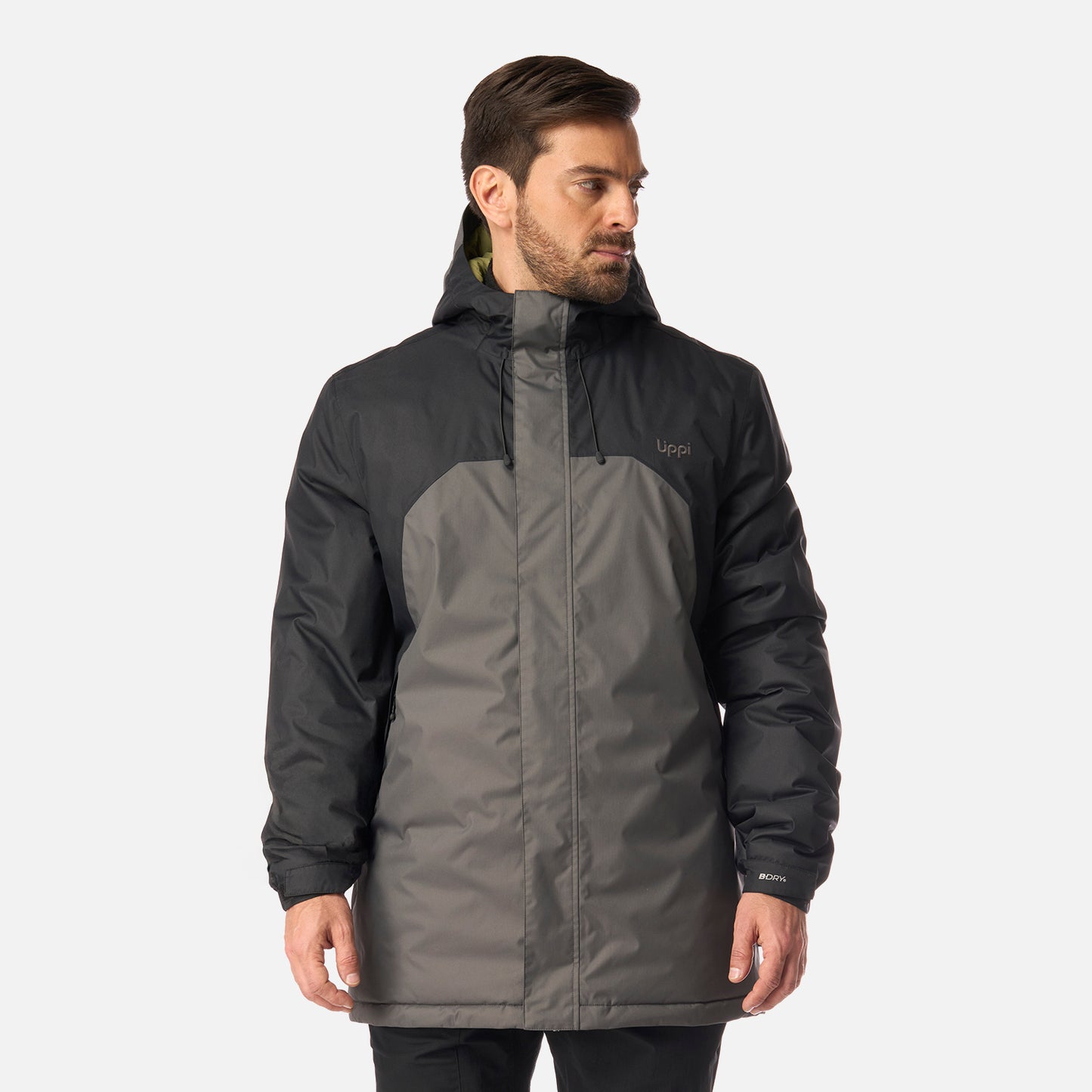 Chaqueta Hombre Gunther B-Dry Hoody Jacket Negro Lippi