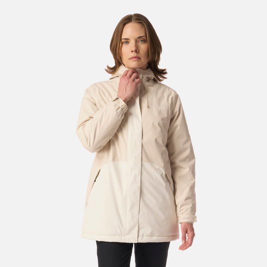 Chaqueta Mujer Gunther B-Dry Hoody Jacket Beige Lippi